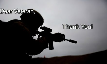 Thank you, Veteran!