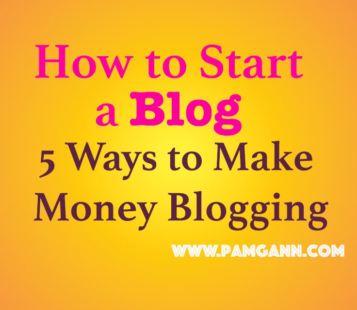 Making Money from Home: Start a Blog Today