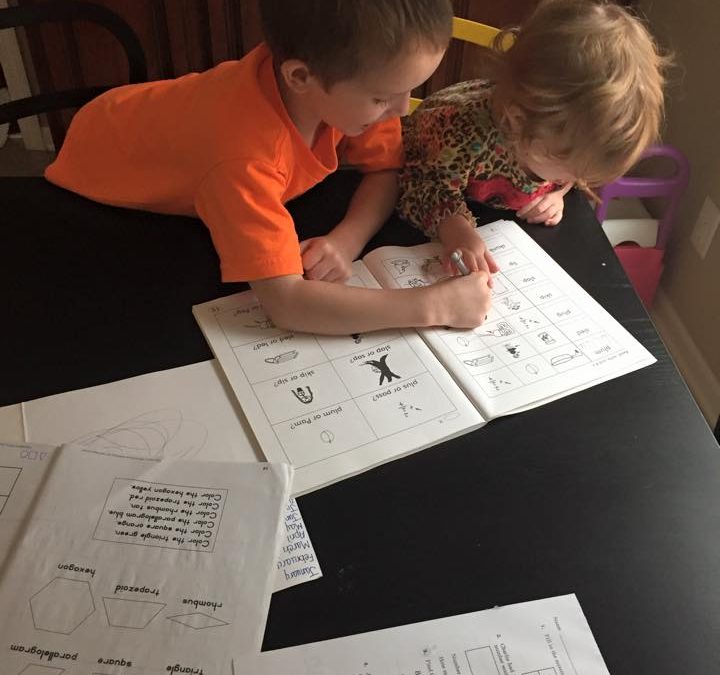 Homeschooling with Younger Siblings