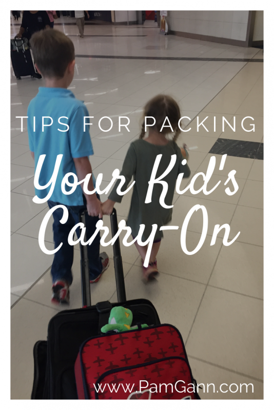 Packing a carry-on bag for your kids will vary wildly depending on their age. What to pack in your kid's carry-on. #familytravel
