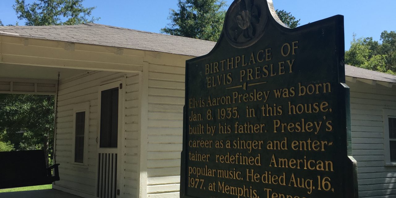 Elvis Presley Birthplace and Museum; Tupelo Mississippi