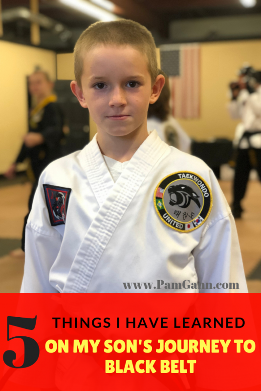 5 things I have learned on my son's journey to Taekwondo Black Belt. We signed him to to learn #martialarts but we have all learned so much more than proper kicks and form. The dedication and discipline present in this group have amazed me. #taekwondo #blackBelt