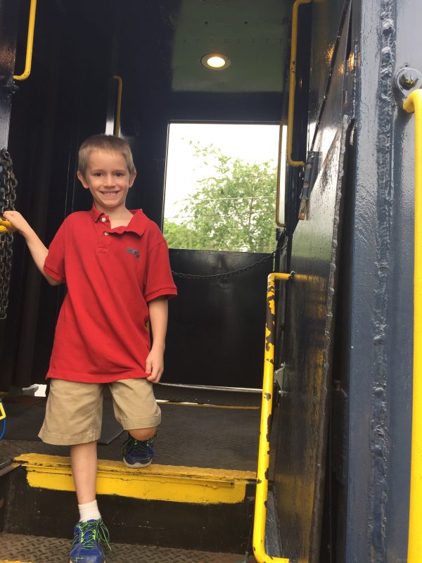 Riding the train with the Blue Ridge Scenic Railway is a great adventure through the Chattahoochee National Forest in the Blue Ridge Mountains of North Georgia. You can choose to ride a specialty train or take a ride to a nearby town for lunch. There are so many possibilities. #familytravel #travel 