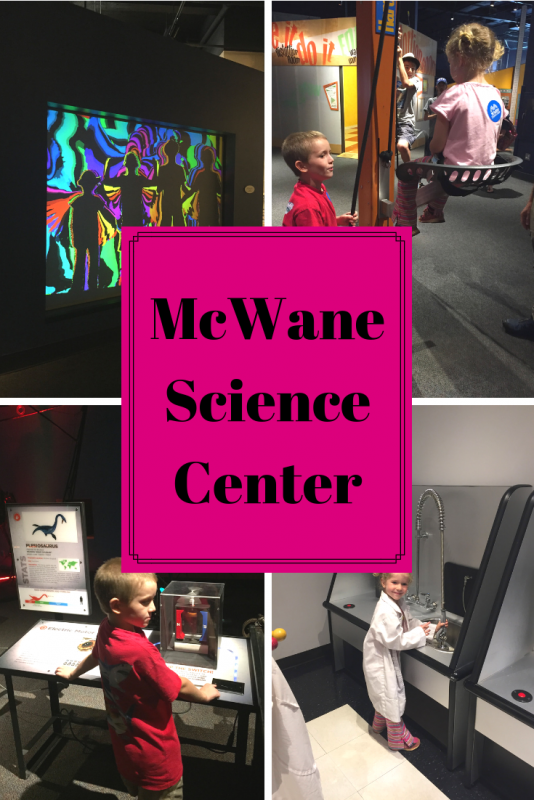 The McWane Science Center in Birmingham, Alabama is a great hands-on children's museum. 