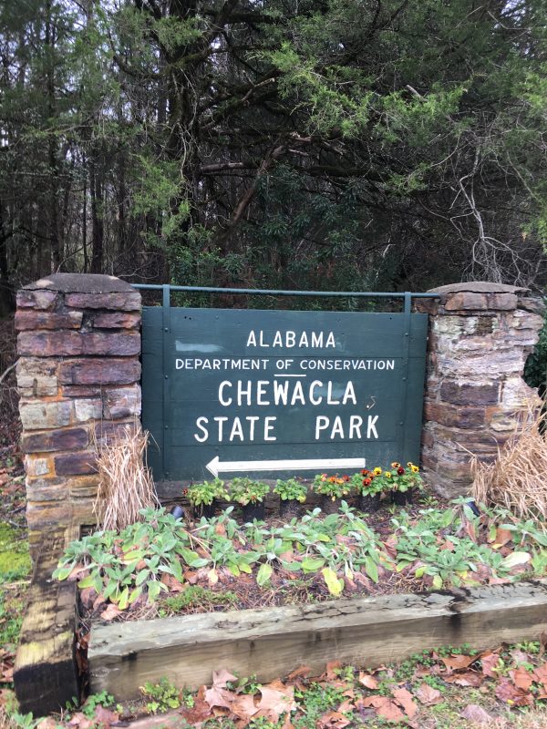 Chewacala State Park in Auburn Alabama is a beautiful 600+ acre park. With camping, cabins, a lake, a waterfall, and hiking/biking trails it is an outdoor enthusiast dream come true. Go for a swim, bring your kayak, take a hike, or jump some obstacles on the mountain biking trail. Camp in a cabin, tent or RV. 