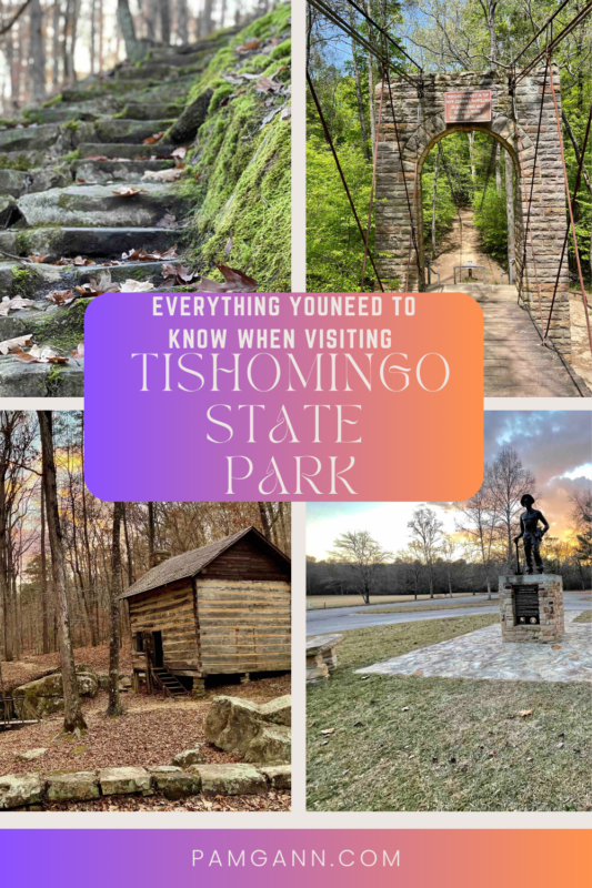 Tishomingo State Park in NE Mississippi is a fantastic stop for nature enthusiasts of all ages. There are numerous trails, rock outcroppings for rock climbers, disc golf, a new playground, a lake for kayaking, and some quiet space to just sit and enjoy your surroundings. 