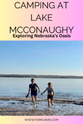 Camping at Lake McConaughy offers a serene escape amidst the stunning landscapes of Nebraska. Shimmering water and golden sand will captivate you.