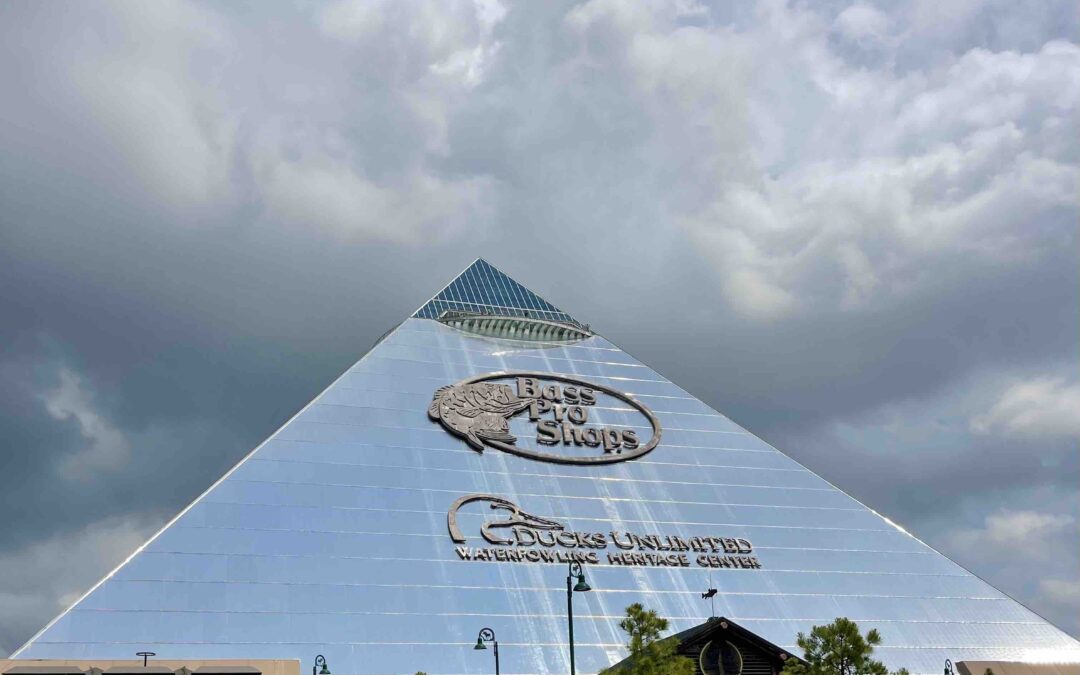 Bass Pro Shop Pyramid in Memphis, Tennessee