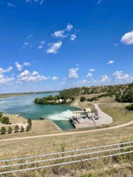 The dam at Lake Mac is one of the largest of its type in the world. Which is fitting for Nebraska's biggest lake!
