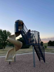 Lone Eagle Campground at Lake McConaughy has a nice playground.